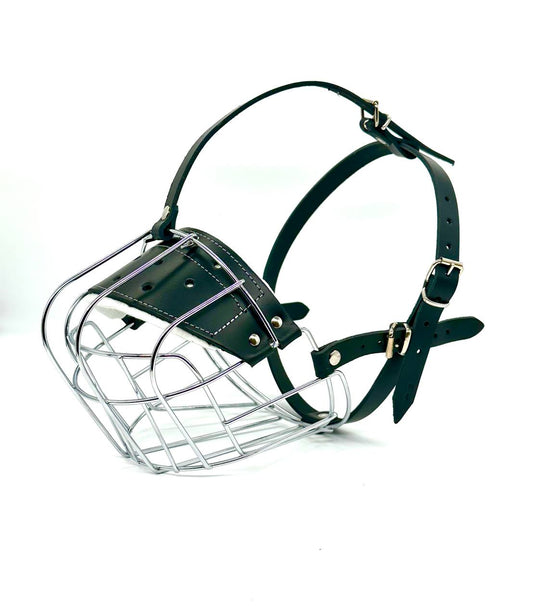metal dog muzzle