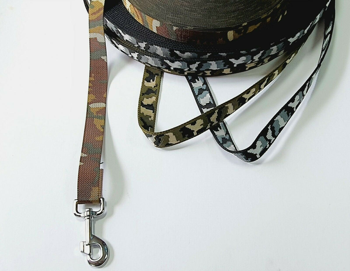 camo dog lead