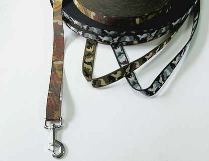 camo dog lead