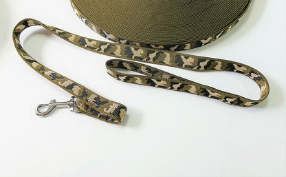 camo dog lead