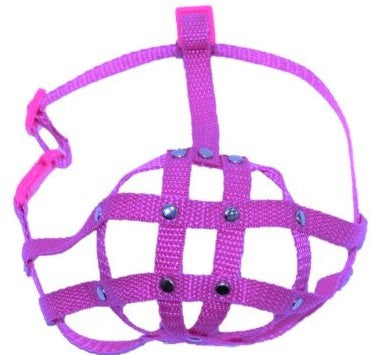 nylon dog muzzle