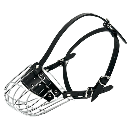 metal dog muzzle