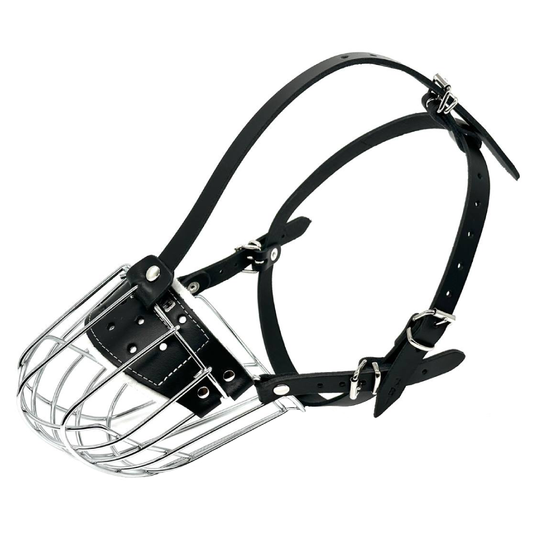 metal dog muzzle