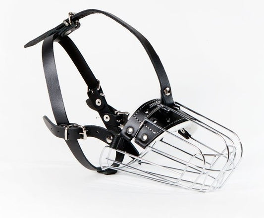 metal dog muzzle