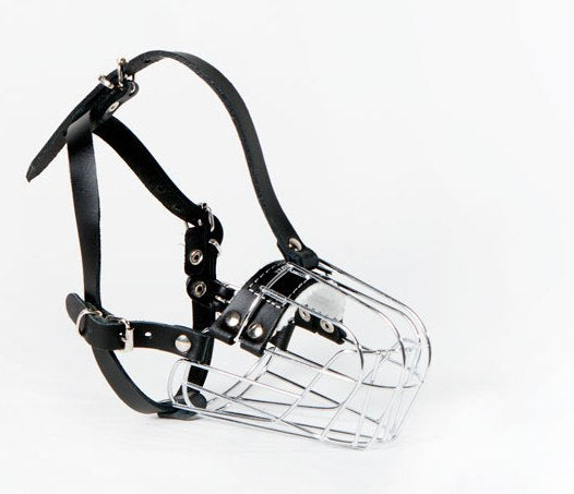 metal dog muzzle
